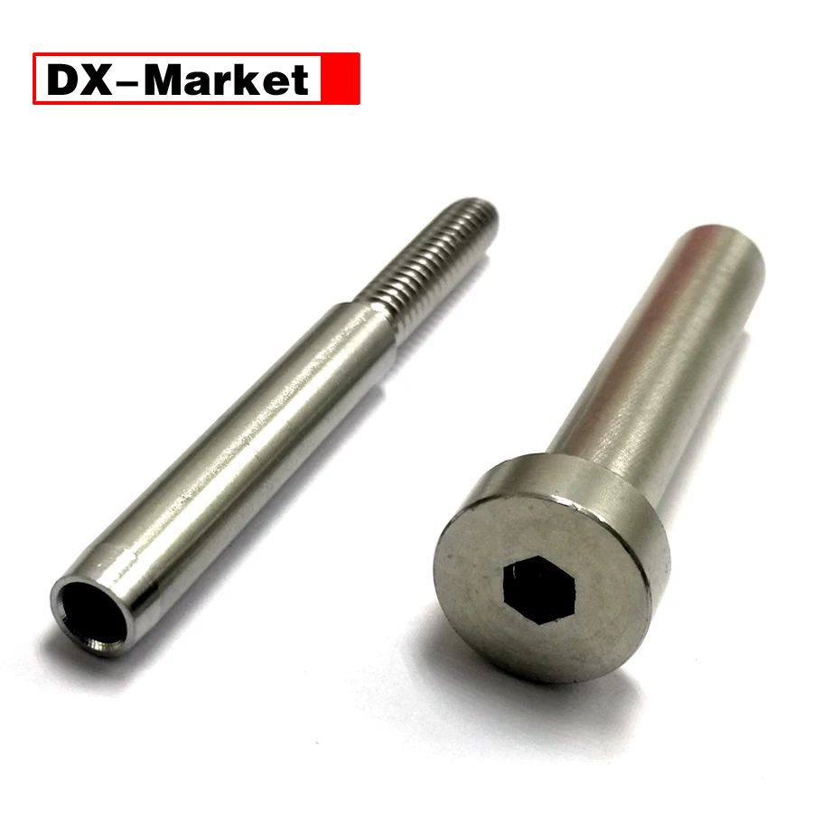 Details about   60 Pack T316 Threaded Terminal Stud End Stainless Steel for 1/8" Cable Railing 