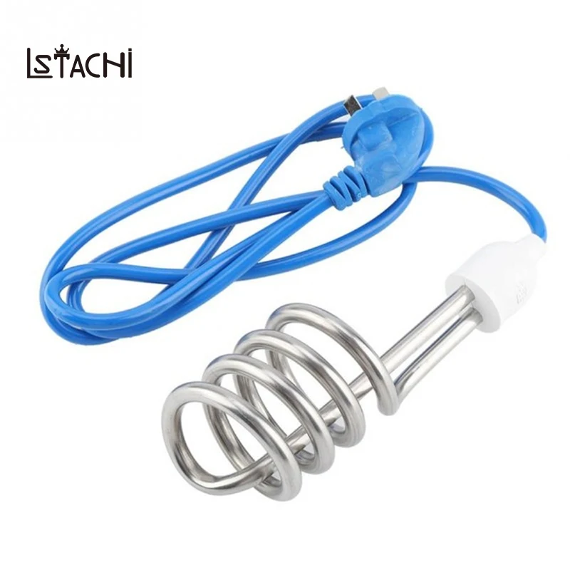 

LSTACHi 220V 2000W Stainless Steel Hot fast Electric Water Heater Water Heating Immersion Heater Boiler for Home Travel