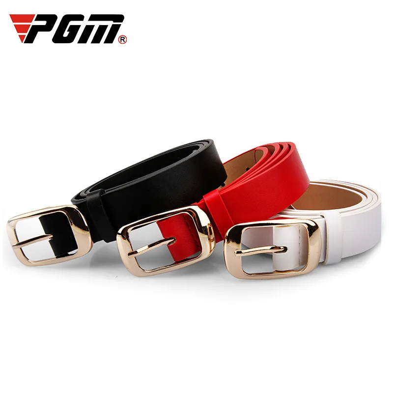 

PGM Korean Repair waist Golf Belt Ladies'Decorative Square Belt Sports Belt PU Belt PD010