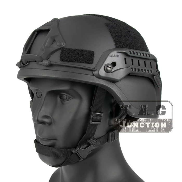 

Emerson Tactical ACH ARC MICH 2000 TC-2000 Helmet Advanced EmersonGear Head Protective with NVG Shroud & Side Rail