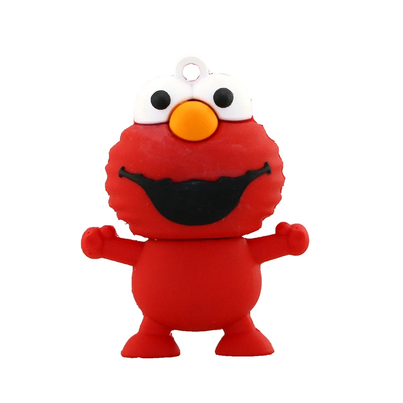 Карта памяти реального объема, 4 ГБ, 8 ГБ, 16 ГБ, 32 ГБ, Mini Elmo, USB флеш-накопитель, кунжут, USB, милая лягушка, флеш-накопитель, U диск