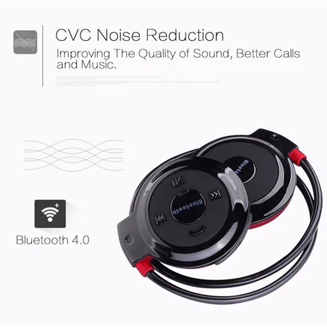 HOT 503 Music Player Bluetooth MP3 Player Card 40 Play Hours with FM radio player with Bluetooth headset Maximum expansion 32GB