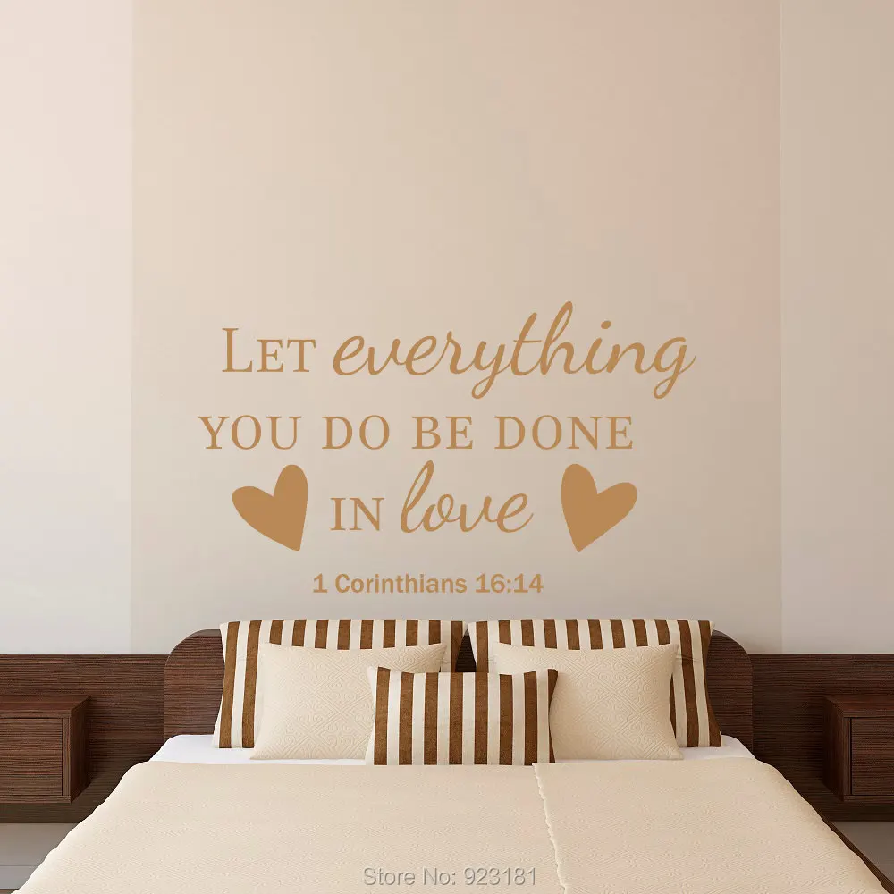 Online Whole Verse Wall Decals From China Sleep In Peace Verse Decor Vinyl Wall Decal Quote Sticker Inspiration Lettering Sayings Word
