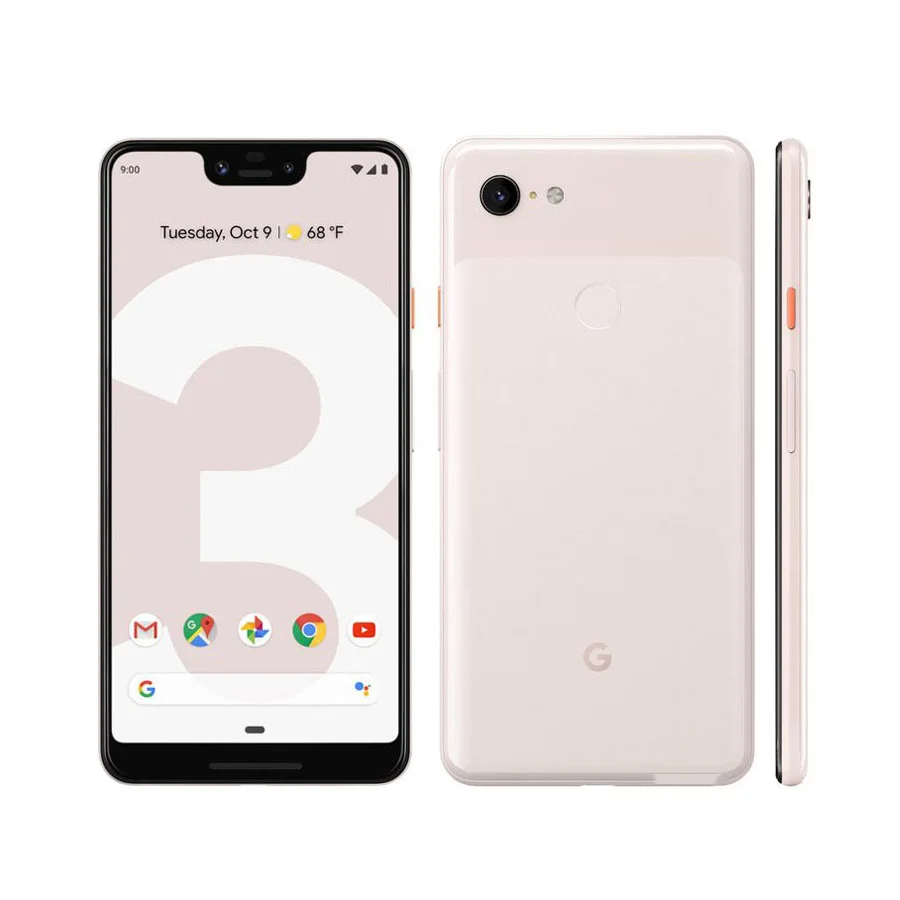 Google Pixel 3 XL мобильный телефон 6," 4 Гб Оперативная память 64/128 ГБ Встроенная память Snapdragon 845 Android 9 NFC 3430 мА/ч, Батарея смарт-чехол для телефона