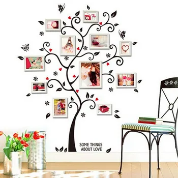 

Creative Frame Tree Wall Stickers Muslim Vinyl Home Stickers Wall Decor Decals Best Selling Pegatinas Pared