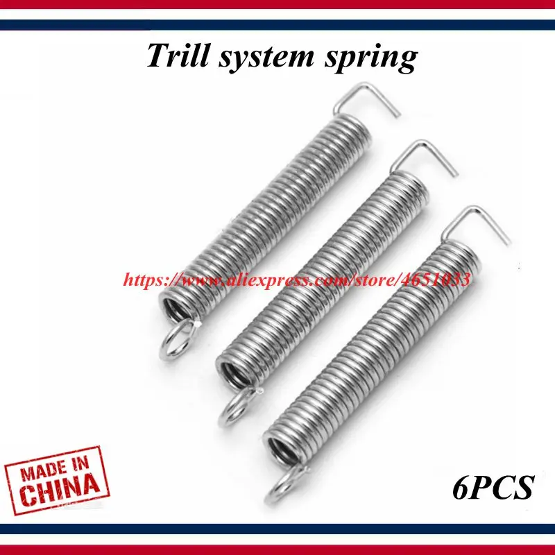 Аксессуары для гитары-6 шт одиночный вибрато-мост, электрогитара вибрато-мост весна-гитарные части