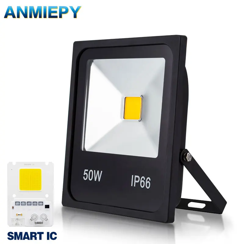 

LED Flood Light Waterproof IP66 IP65 10W 20W 30W 50W Reflector Floodlight Lamp Smart IC AC 220V 230V 240V Professional Lighting