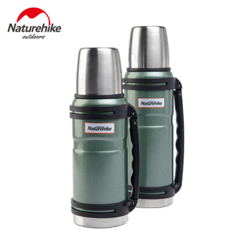 

Naturehike Outdoor Water Bottle 1L/1.2L Large Capacity Stainless Steel Sports Camping Portable Bottles Hiking Camping Travel