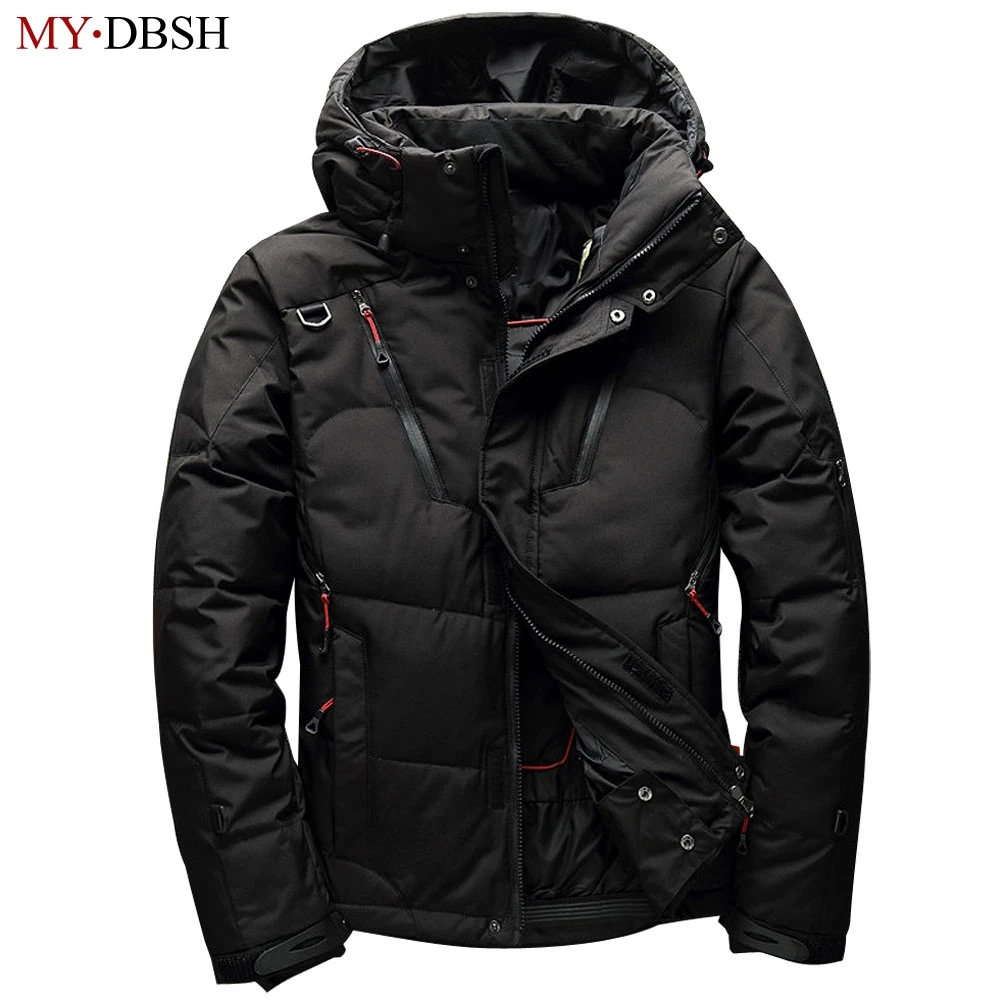 

2019 Winter Jacket Men Hooded Fashion Warm Parka Hombre Casual Down Jacket Coat Mens Windbreaker Parkas Cotton Youth Jackets