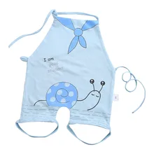 Фартук для новорожденного из хлопка, фартук для ребенка, мягкий дышащий фартук для ребенка, модный фартук с рисунком из мультфильма