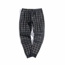 Высокое качество, супер большие черные сетчатые очень большие, подходят для студентов, повседневные длинные штаны, новые, летние, весенние, модные, размер XL-6XL