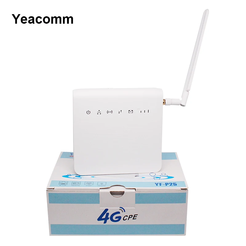 Беспроводной роутер Yeacomm P25 IDU разблокированный 300 Мбит/с 4G для помещения LTE CPE Wi Fi