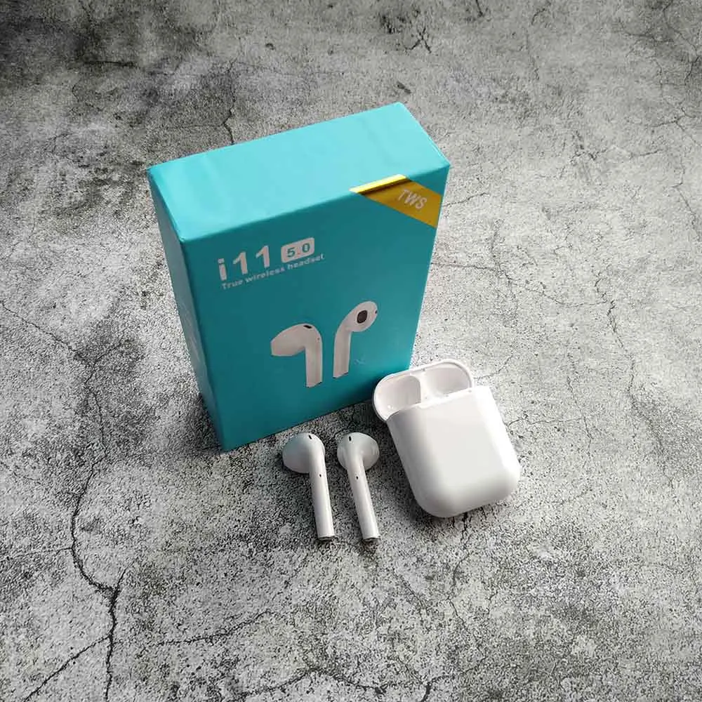 

i11 TWS Touch Bluetooth 5.0 Earphone 3D Stereo Headset PK i7s i9s i10 i13 i18 i20 tws earbuds for phone