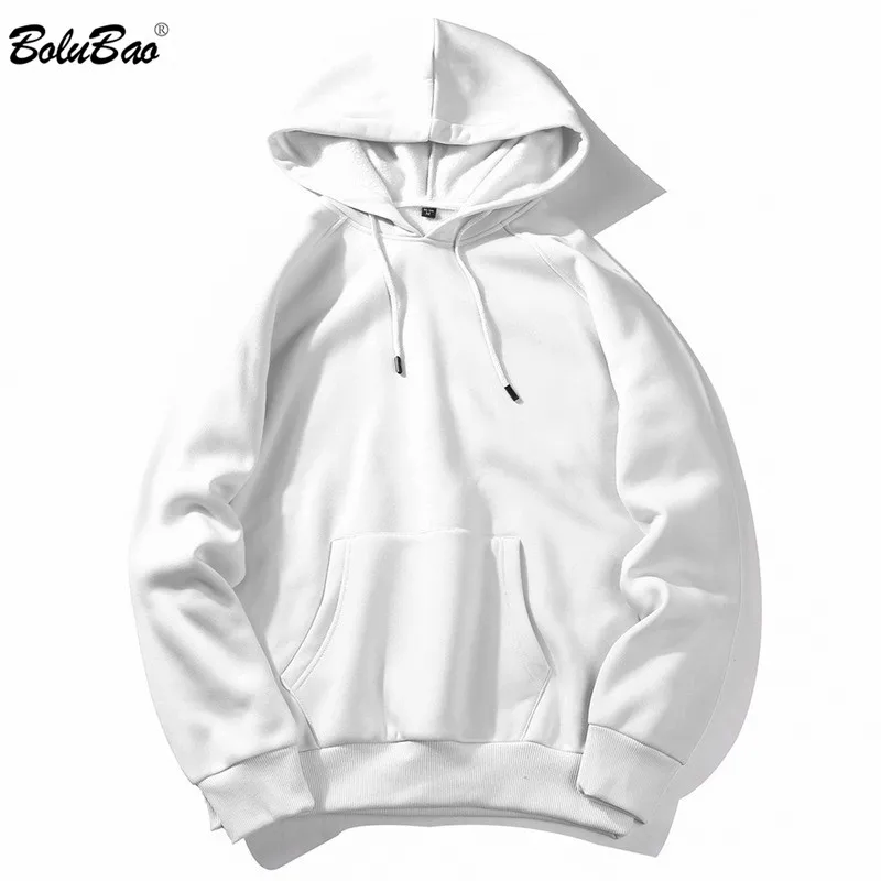

BOLUBAO Men Solid Color Hoodies Sweatshirts Mens Casual Big Pocket Hoodies New Male Fashion Brand Hoodie Sweatshirt