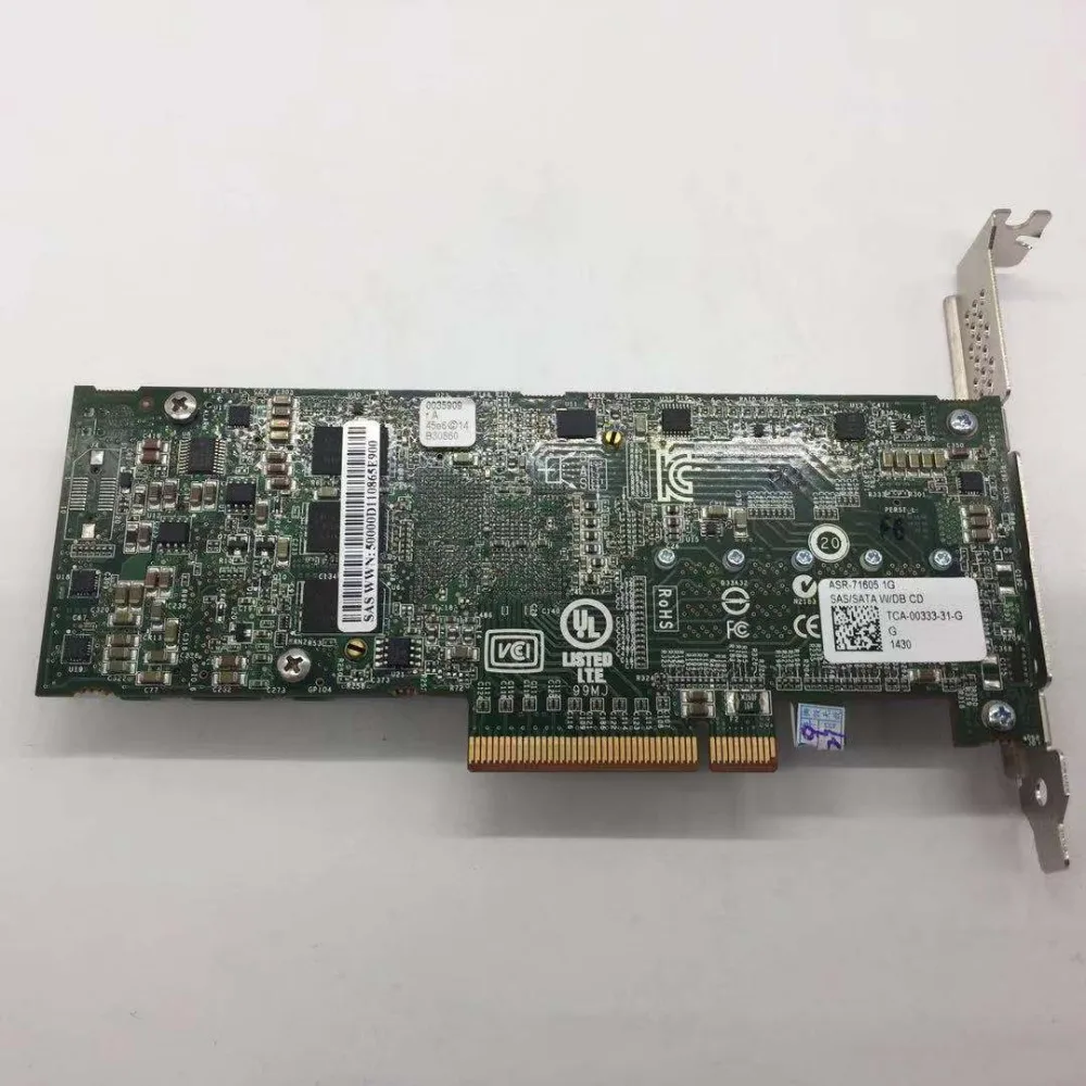 Кемпинг PMC Adaptec RAID 71605 P/N: 2274400 R ASR 16 Port 6 ГБ/сек. PCI E 3 0 X8 контроллер SAS карта|Пульты ДУ| |