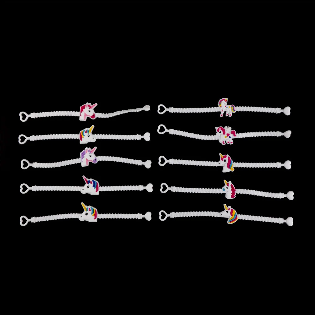Unicorn Rubber Unicorn Theme Bangle Bracelet Party Favors For Kids