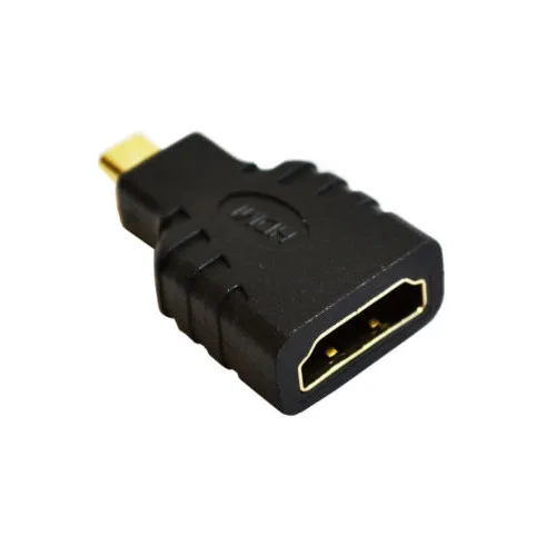 

High Quality New Micro HDMI to HDMI Converter Adapter Connect to TV LCD HDTV Gadget l920#1
