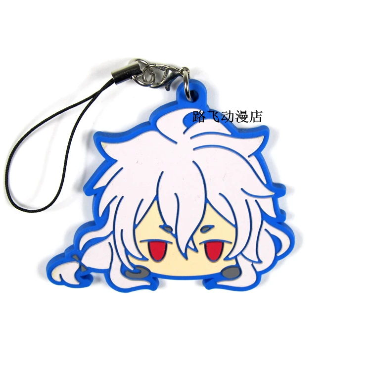 Аниме Touken Ranbu онлайн резиновый брелок Ishikirimaru Tsurumaru Kuninaga Iwatooshi Kogitsunemaru экшн фигурка