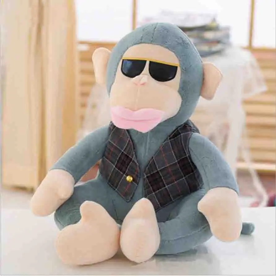 big plush monkey
