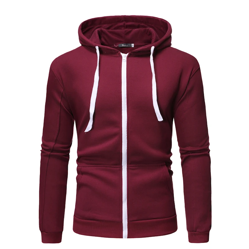 

ZOGAA Brand men clothes 2018 hoodie men Casual 5 color sweatshirts men Cotton streetwear hoodies plus size XS-4XL mens hoodies