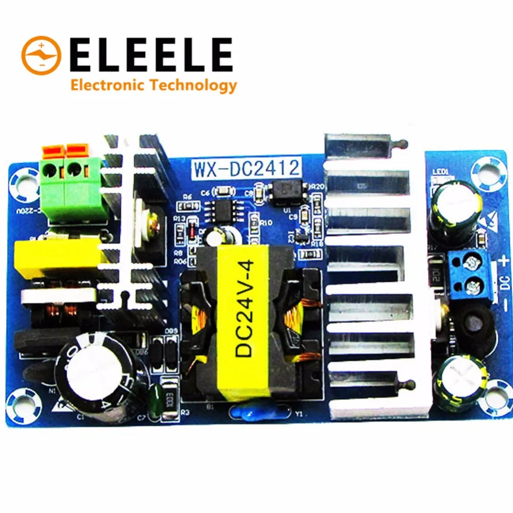 Модуль питания переменного тока 110 В 220 В в постоянный ток 24 В 4A-6A AC-DC импульсный источник питания 828 Акция PN35