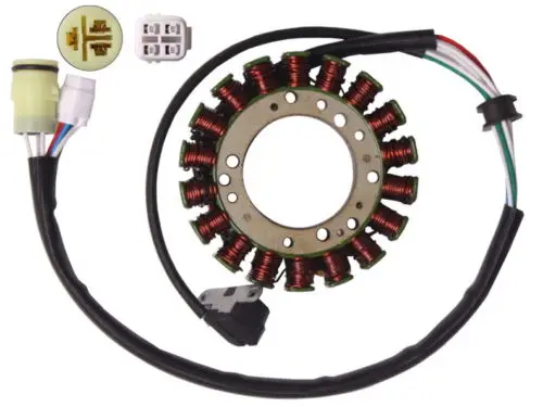 Катушка статора мотоцикла для генератора Yamaha RHINO 660 YXR660 2004 2007 05 06|Зажигание