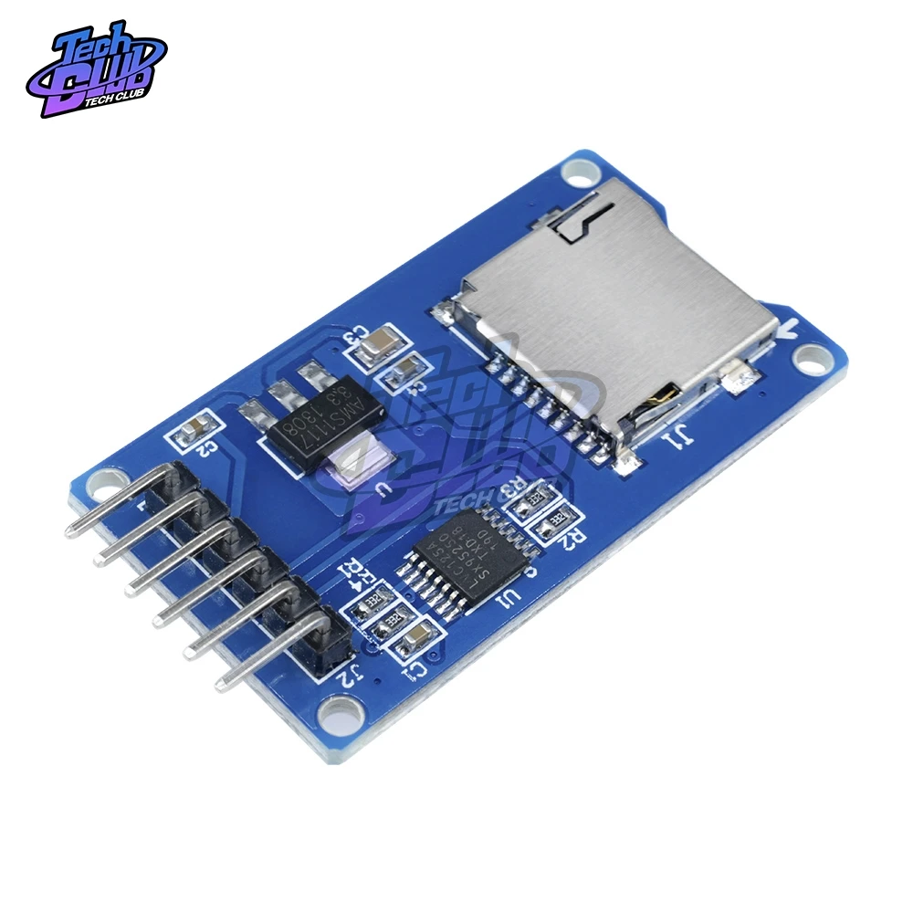 

Micro SD Storage Expansion Board Micro SD TF Card Memory Shield Module SPI for Arduino