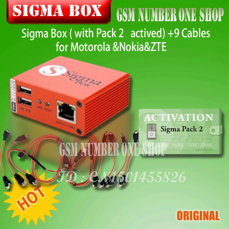 

gsmjustoncct 2018 version sigma box with Pack2 for t MTK-based Motorola, Alcatel, Huawei, ZTE