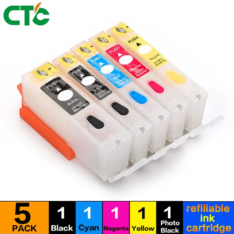 refillable ink cartridge printer Compatible For Canon PIXMA MX722 MX922