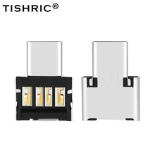 TISHRIC OTG Micro usb type c USB-C USB адаптер type-c кабель для передачи данных конвертер для Xiaomi huawei samsung мышь usb флэш-накопитель