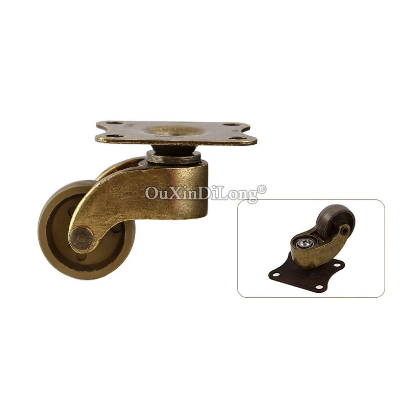4PCS European furniture swivel chair universal wheel antique pulleys retro sofa nylon wheel KF1017 4PCS European furniture swivel chair universal wheel antique pulleys retro sofa nylon wheel KF1017