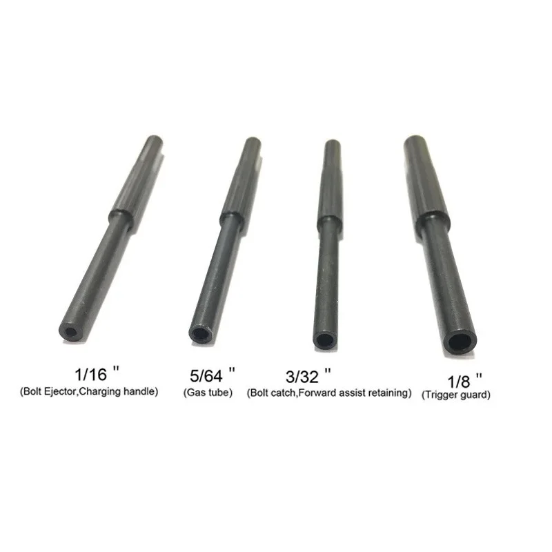 airsoft tactical accessories AR15 steel roll pin starter punch tool 4pcs set for glock for hunting shooting (8)