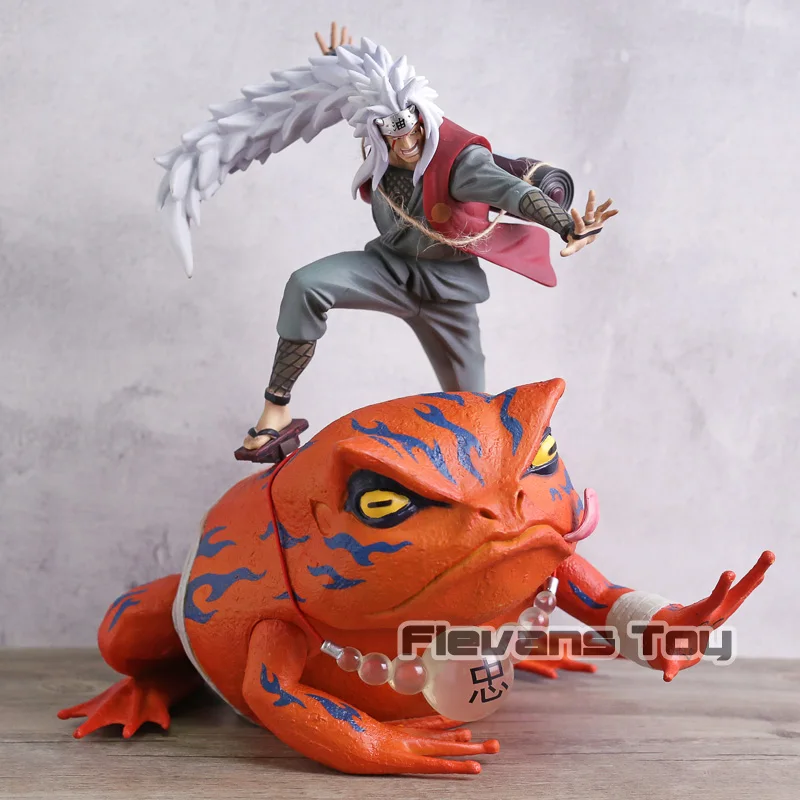 Наруто Shippuden Jiraiya Gama Sennin Gama Bunta GK Статуэтка игрушка Brinquedos Фигурки Коллекция Модель подарок