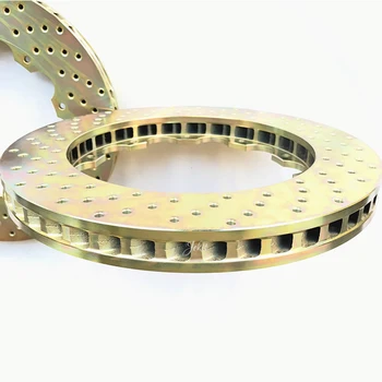 

Jekit 380*34mm floating discs drilled finish with custom center cap for Brembo GT8 kit for Porsche 2007 cayenne 955 turbo s car