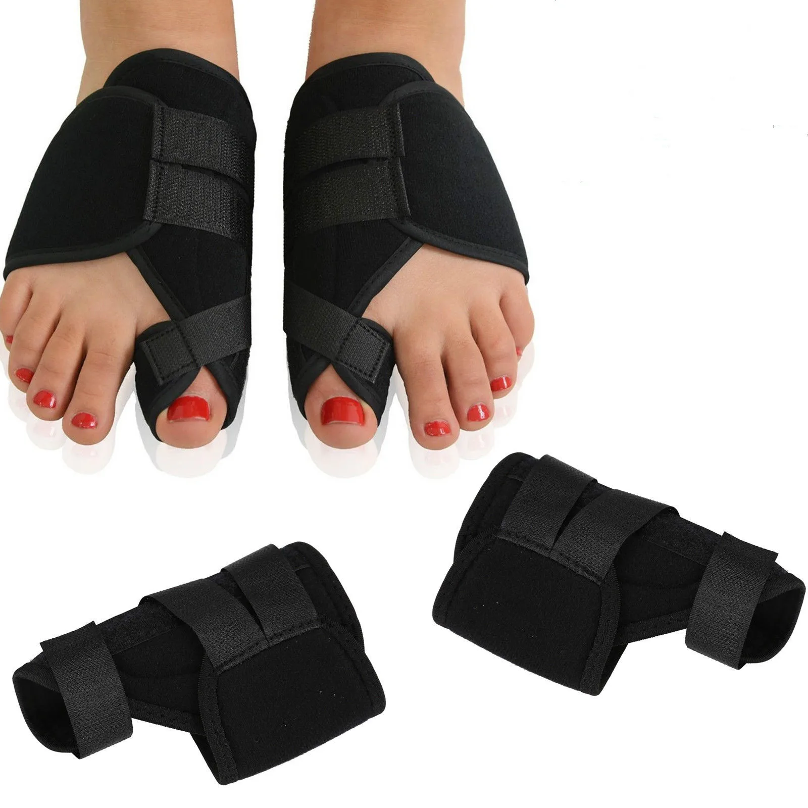

Thumb Corrector Toe Bunion Device Orthopedic Braces Toe Correction Night Foot Care Daily Big Bone Straightener Tools