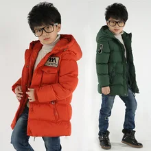 Winter Boy Coat Jacket Children Clothing Jackets For Boys Casual Hooded Warm Cotton-padded Baby Outwear Fashion Boys Parkas fashion children boys denim jackets coat baby boys tracksuits clothing casual turn down jeans coat autumn outwear top for boys
