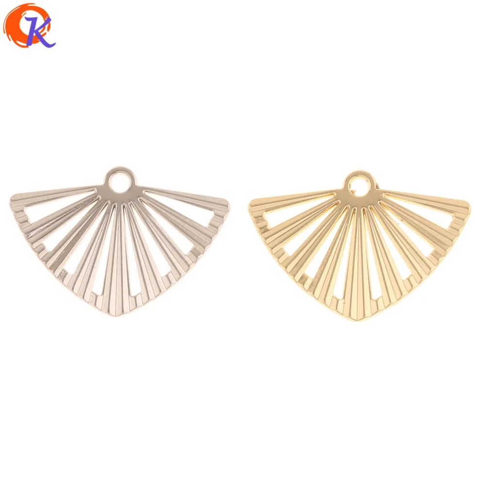 

Cordial Design 100Pcs 17*25MM Jewelry Accessories/Earrings Connectors/Charms/Sector Shape/Hand Made/DIY Making/Jewelry Findings