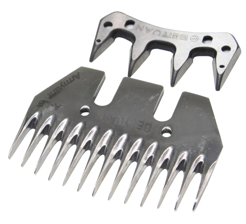 

Free Shipping Sheep Goats Shearing Clipper Straight 9 Tooth13 Tooth Blade Alternative For SHEEP Clipper Shears Scissors