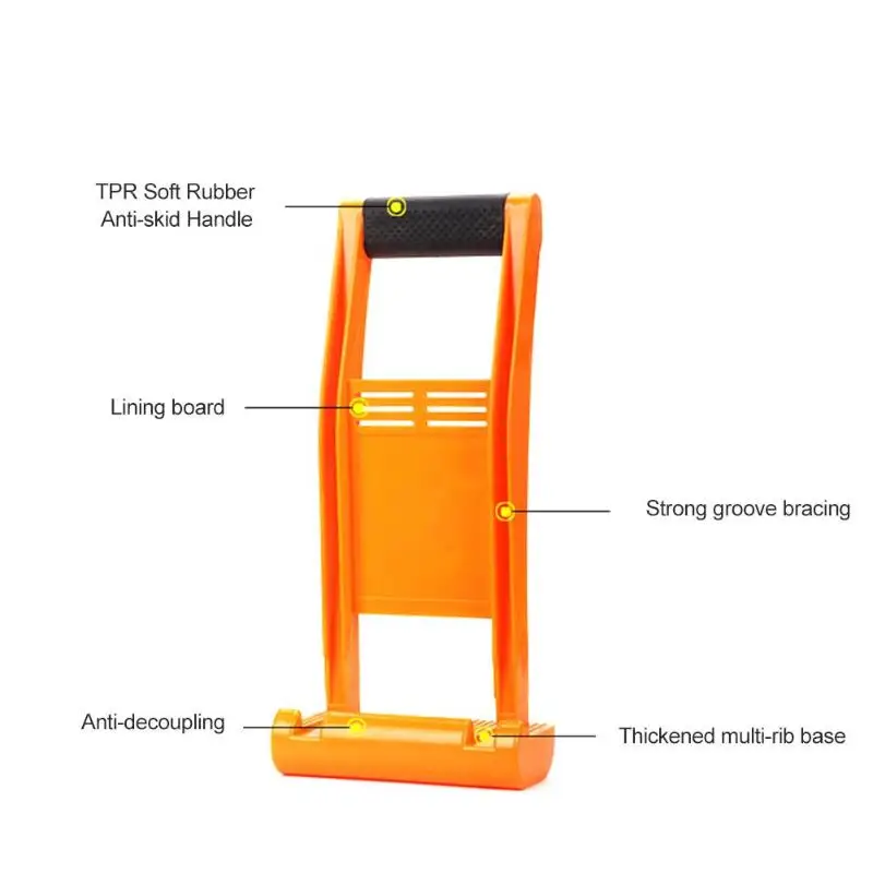 80KG Floor Handling Gypsum Board Extractor Lifter Plasterboard Panel Carrier