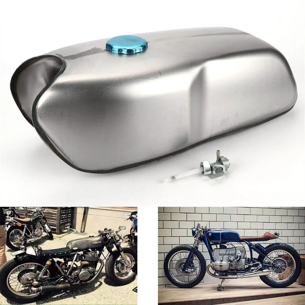 Топливный бак TAIHONGYU Cafe Racer универсальный 9 л/2 4 галлонов подходит для Honda Yamaha BMW |