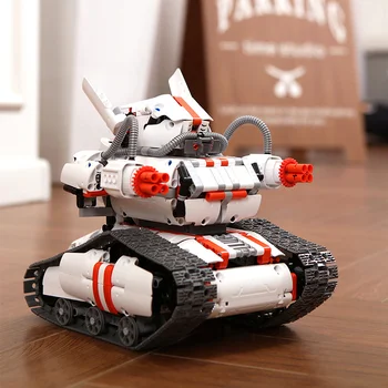 

Puzzle Assembly Programming Robot Crawler Mecha Version of Smart Electric Toy