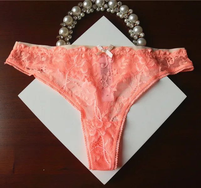 New Arrival Voplidia T-back Underwear Women Sexy Panties Thong And G Strings Female Seamless Lace Hipster Lingerie PM301