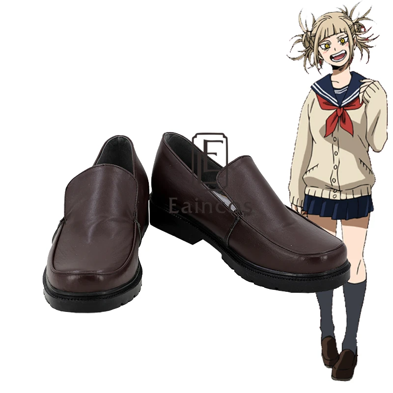 

Anime Boku no Hero Academia Himiko Toga Cross My Body Cosplay Party Shoes Custom Made