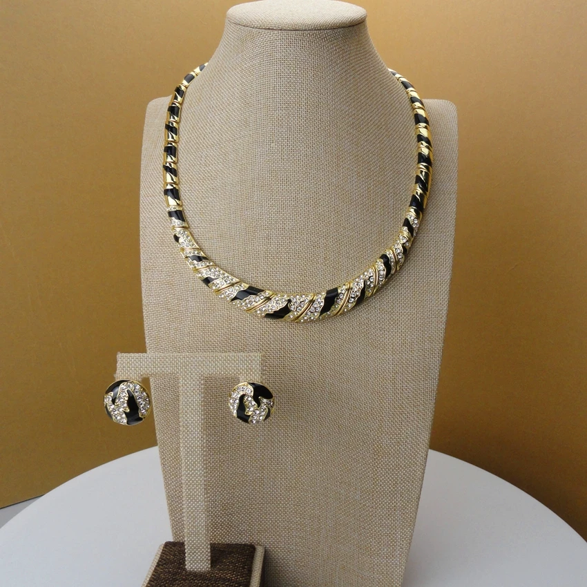

Yuminglai 2019 Unique Design Luxury Dubai Jewlry Set Ladies African Jewelry Set FHK5401