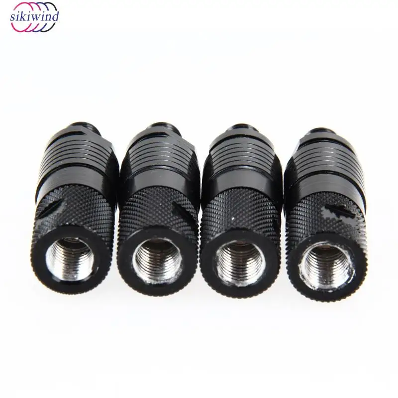

4Pcs/Set Fishing Rod Pod Carp Connector Quick Release Connector Install Aluminum alloy Rod Stick Bite Alarms Fishing Accessories