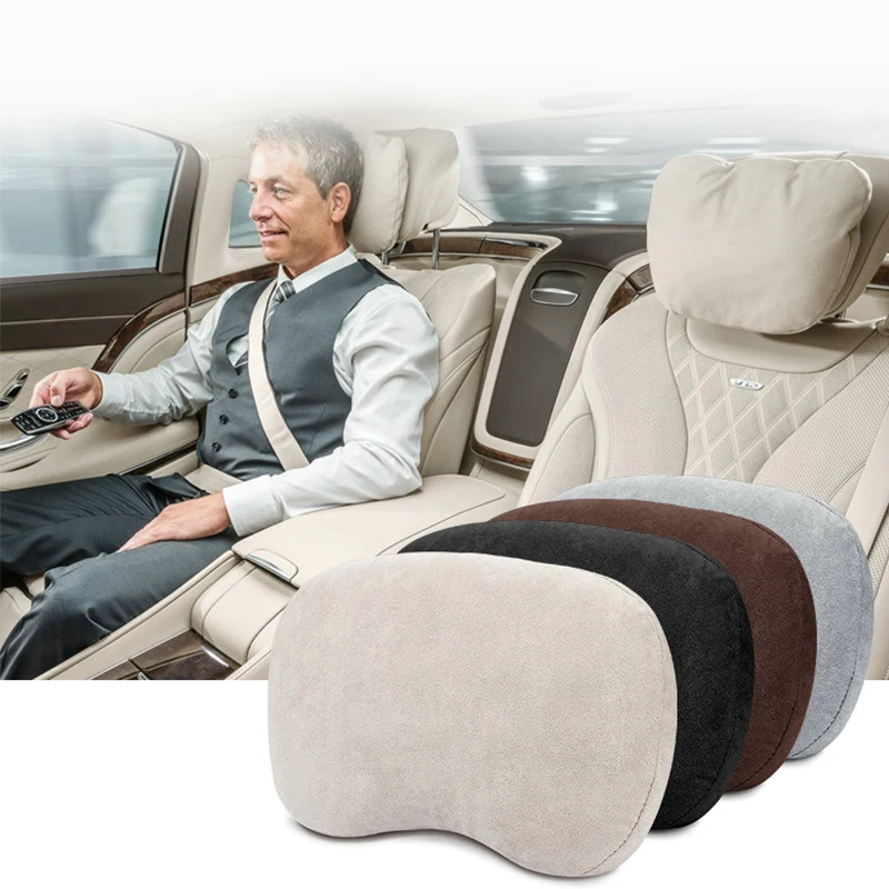 1PCS Car Neck Pillow Memory Foam Massage Car Headrest Pillow For HONDA