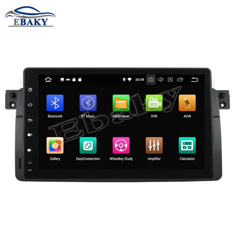 Discount NaviTopia 9inch 4GB RAM 64GB ROM Octa Core Android 9.0 Car DVD Radio for BMW E46/M3(1998-2005) with GPS/WIFI/Bluetooth 1