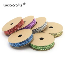 Lucia el sanatları 2y/lot 4mm plastik matkap için parti ev çanta ayakkabı dekor DIY konfeksiyon el yapımı malzeme aksesuarları I1104