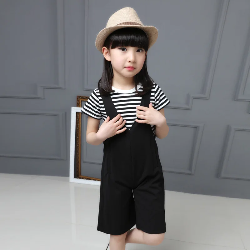 Buy Children's Striped Sets Baby Girl Pant Dress Suits