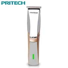 Профессиональный Перезаряжаемые машинка для стрижки волос PRITECH Электрический триммер волос резки Электробритва Бритва Мужчины Борода тример